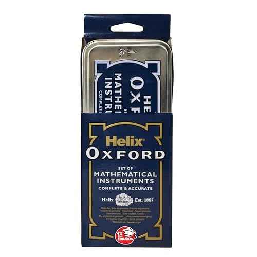 Helix Oxford Maths Set with Storage Tin