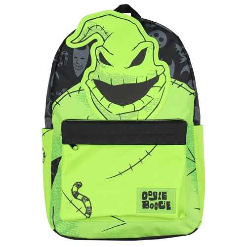 Bioworld The Nightmare Before Christmas Oogie Boogie 3D Character 17" Backpack Laptop NBC Travel Book Bag Adjustable Straps