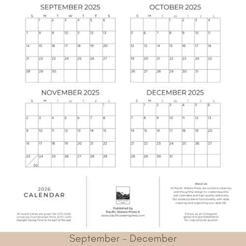 2026 Golden Retriever Wall Calendar 12 Month | 12" x 24" Open | Giftable | Dog Calendar 2026 | Thick & Sturdy Paper for Calendar Organizing & Planning | Pacific Waters Press (Golden Retriever)
