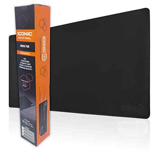 XXL Extended Gaming Mouse Pad/Mat 40"x18"(Stealth) - Large & Wide Desk Cloth Mousepad - Stitched/Water Proof/Non Slip Base