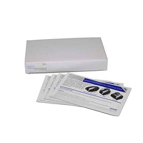 Epson CaptureOne Check Scanner Cleaning Card Featuring Waffletechnology, 15 Cards per Box