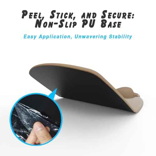ErgoFlow Gel Wrist Rest Mouse Pad - Ergonomic Cushion for Desk, Cute Aesthetic Computer Decor for Women; Small Mousepad Mat&Laptop Pads - Office, Home Support & Ergo Accessories Supplies(03Sage Green)