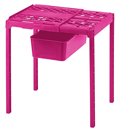LockerMate Adjust-A-Shelf Locker Shelf & Organizer, Extends to Fit