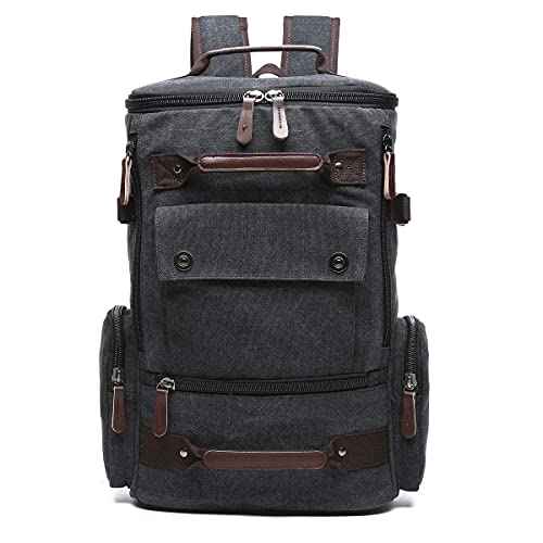 vintage canvas for 15.6 inch laptop bag, backpack for men and women