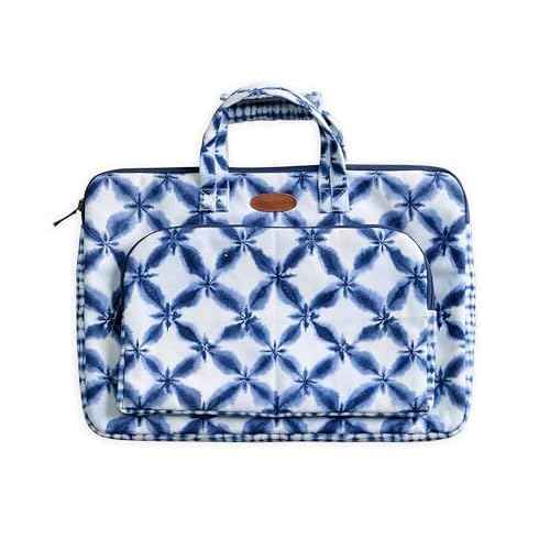 Maison d'Hermine Laptop bag with front pocket Stain and water repellent Cotton canvas