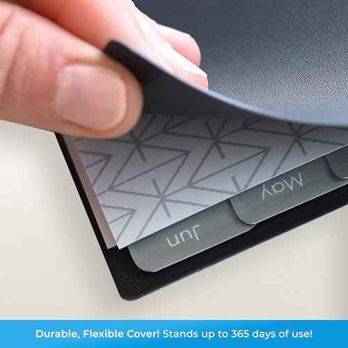 Blue Sky 2025-2026 Monthly Academic Year Planner Calendar, July 2025 - June 2026, 8" x 10", Monthly Layout, Flexible Cover, Wirebound, Laminated Tabs, Enterprise