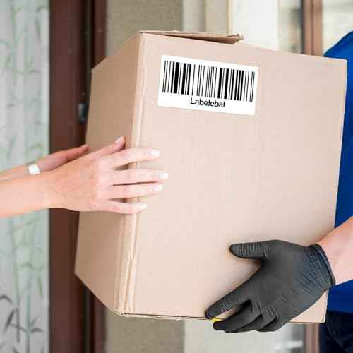[500 Sheets 5000 Pcs] 10-UP 2''x4'' Shipping Labels for Laser & Inkjet Printers, 2" x 4" Mailing Stickers, 10 Pcs Per Page Shipping Labels,8.5"¡¿11" White 500 Sheets for Printer