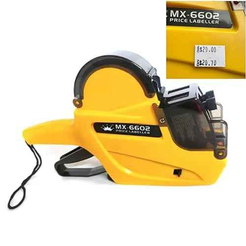 Generic MX-6602 Dual Pricing Label Gun for New York Merchants ? Compliant with New State Law for Card and Cash Pricing, Medium