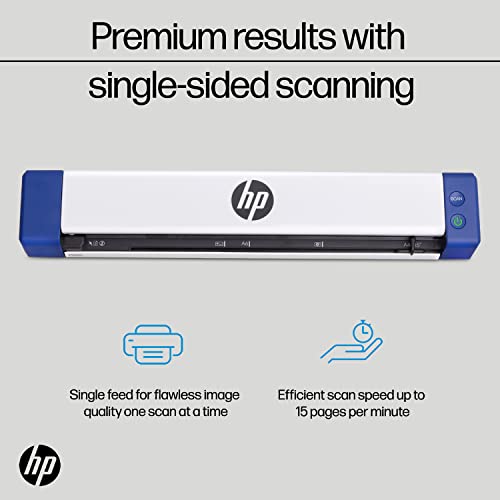 HP Portable USB Document & Photo Scanner Model HPPS100 for PC & Mac