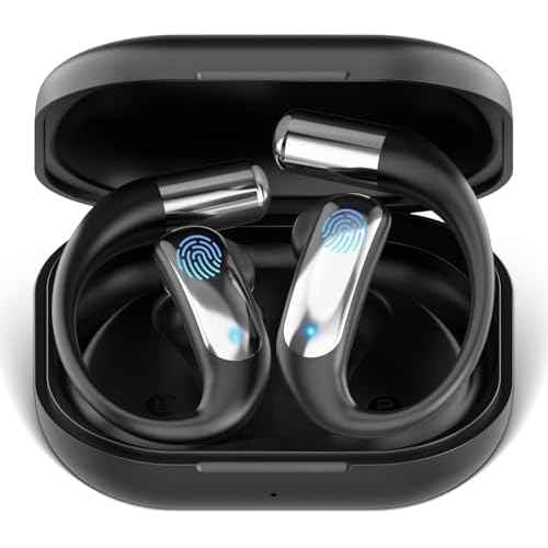 AI Language Translator Earbuds, 4-in-1 OWS Real Time 145 Languages and Accents Translation Earbuds, Audifonos Traductores Ingl?s Espa?ol Translation Device for Travel Business Learning, Black