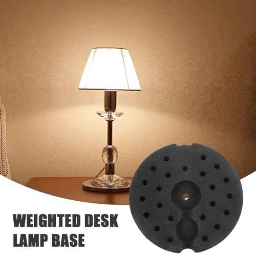 Alipis Floor Lamp Base Bedroom Floor Lamp DIY UNA Round Weight Cool Desk Base Led Round Weight Light Desk Loaders s Iron