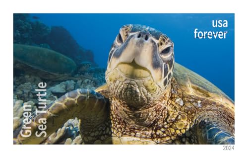 Protect Sea Turtles 2024 Commemorative Stamp Sheet of 18 - US Postal Service