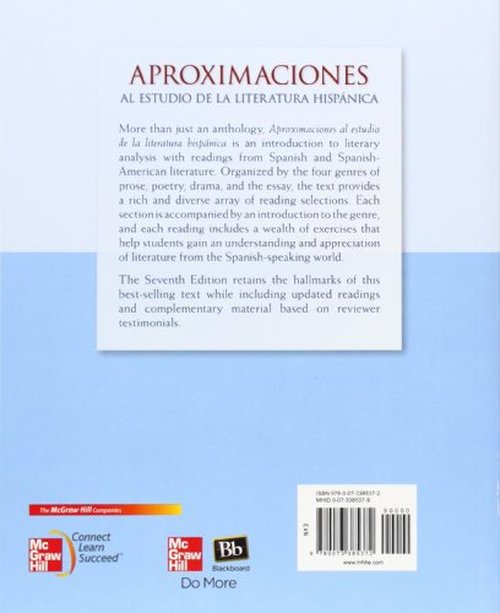 Aproximaciones al estudio de la literatura hispánica