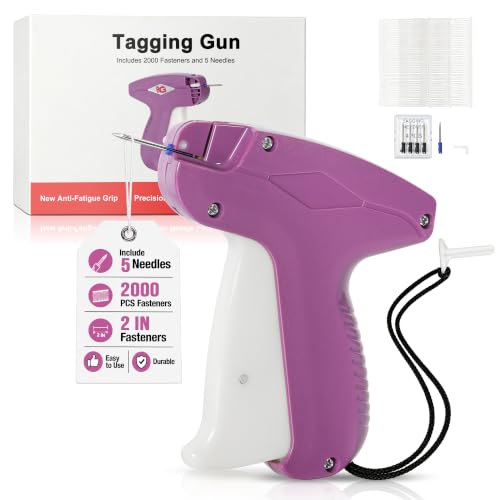 PAG-Mass Standard Tagging Gun with 5 Needles & 2000 2in Barbs – Clothing Price Tagger