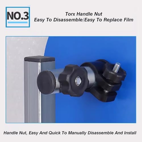 HPMCVE 100cm Adjustable Bubble Wrap Dispenser Stand for Moving & Packing, Silver Steel