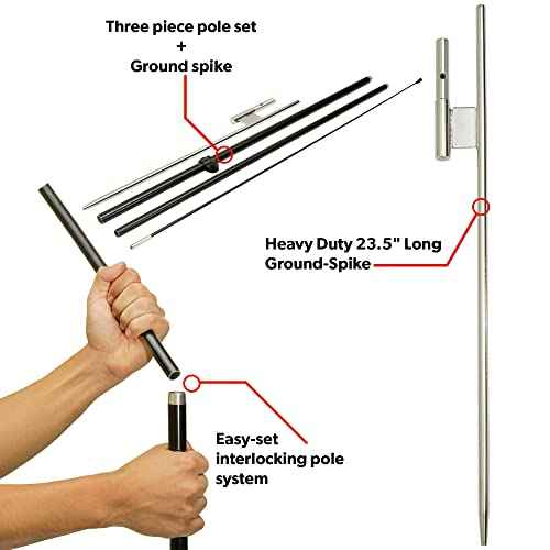 LookOurWay Feather Flag Restaurant Themed Complete Set with Poles and X-Stand Base, 5-Feet