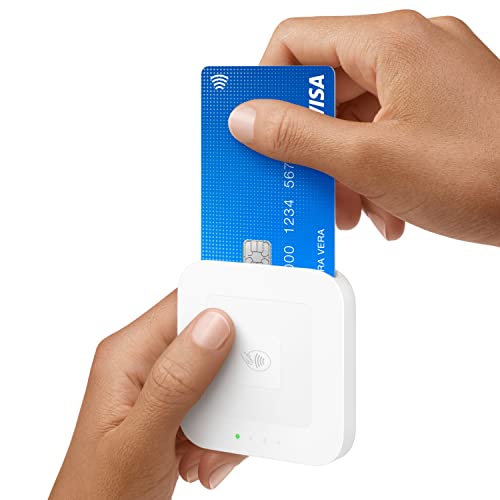 L Shaped Square Contactless & Chip Reader 2nd Gen for POS Payments