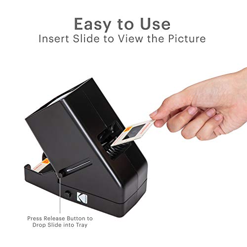 KODAK 35mm Slide and Film Viewer - Battery Operation, 3X Magnification, LED Lighted Viewing ? for 35mm Slides & Film Negatives