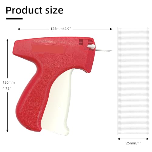 Hobanga Price Tagging Gun Kit for Clothes with 5 Needles & 1600 Barbs