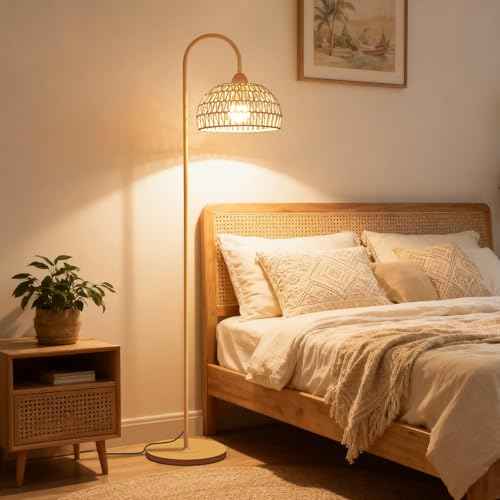 Adjustable Three-Color Light Floor lamp Eye Protection