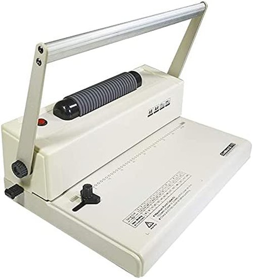 PPE Coilbind S-15 Binding Machine - Electric Coil Inserter & Manual Punch for Professional Documents