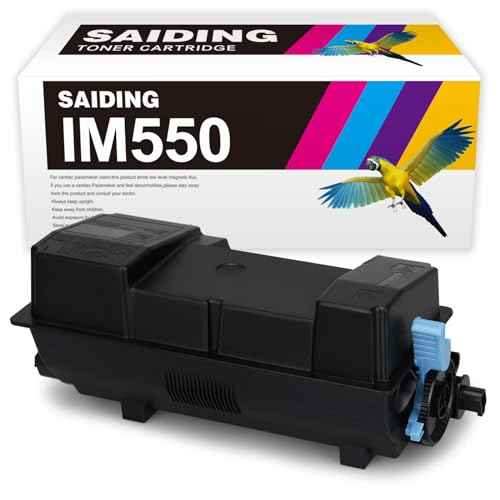 SAIDING Compatible Toner Cartridge Replacement for IM550 IM600 418477 to Use with Ricoh IM 600SRF IM 550F P800 P801 High Yield 25500 Pages (1 Black)