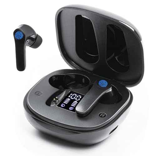 Translation Earbuds,Real Time Noise Cancelling Wireless Earbuds,144 Translation Languages Bluetooth Headphones,Fast Reaction Translation Device (Black)