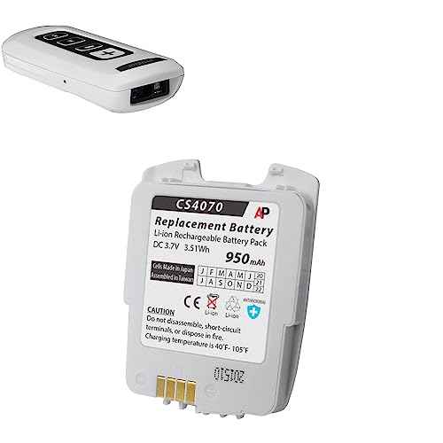 Artisan Power Replacement Battery For Symbol CS4070 Companion Scanner | 950 mAh | Lithium Ion Rechargeable Battery | Made in Japan Cells | Replaces OEM Part 82-97300-02, 82-97300-01 And BTRY-CS40EABH0