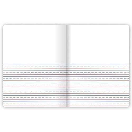 Mead Primary Composition Book, 12 Pack, Primary Ruled Journal, Grades K-2, 7-1/2" x 9-3/4", 100 Sheets per Comp Book, Assorted Colors (610054-ECM)