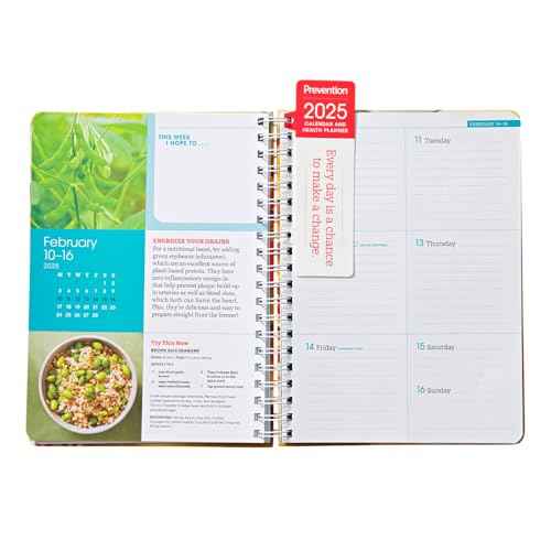 Prevention 2025 Calendar and Health Planner: Get 365 days of inspiration to simplify and celebrate your life and stay organized