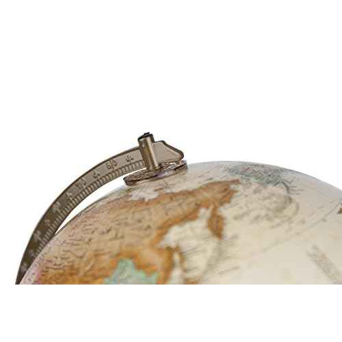 Replogle Globes Franklin World Globe, Antique Ocean, 12-Inch Diameter,Over 4,000 Place Names