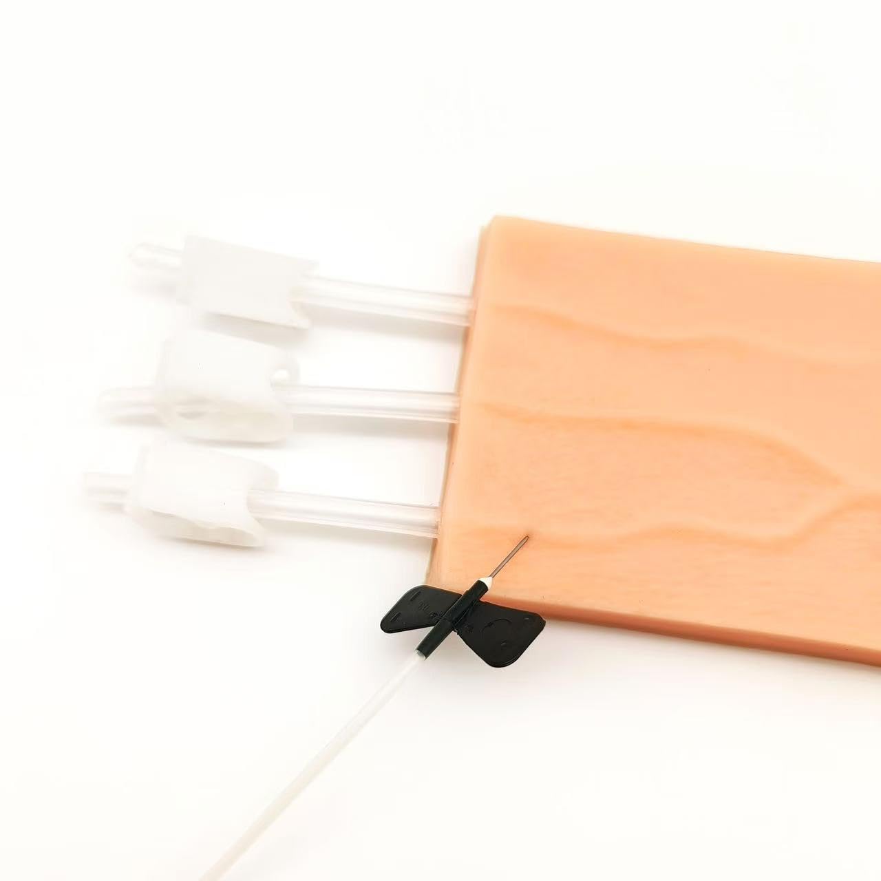 Venipuncture IV Injection Practice pad，Injection Pad-Phlebotomy Practice Pad-Blood Draw Practice Board-Suture Practice Kit-Blood Return，IV Injection Training pad，Phlebotomy School，Phlebotomist