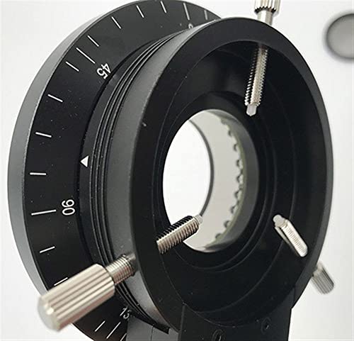 LED Ring Light for Microscope Illumination Polarized 62mm Diameter Lab Equipment