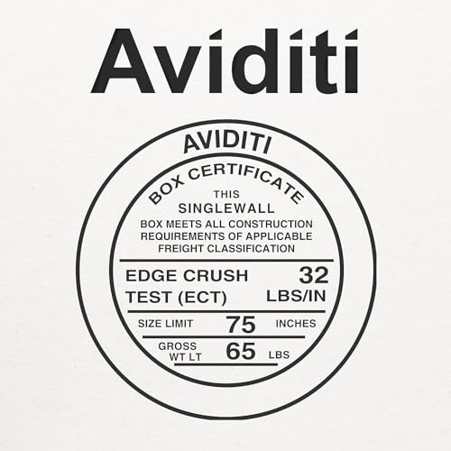AVIDITI White Shipping Boxes 12"L x 12"W x 6"H (25 Pack) Small Medium Mailing Box for Small Business Packaging, Mailers, Gifts & Storage