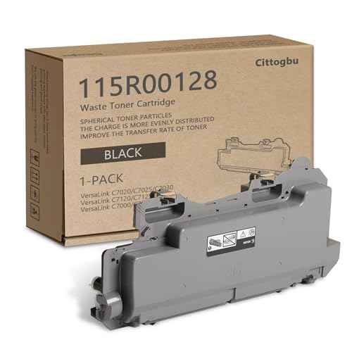 Versalink C7020/C7030/C7025/C7000 Waste Toner Cartridge 1 Pack - Compatible 115R00128 Waste Toner Replacement for Xerox 115R00128 VersaLink C7020 C7030 C7000 C7025 C7000N C7000DN C7120 C7125 C7130