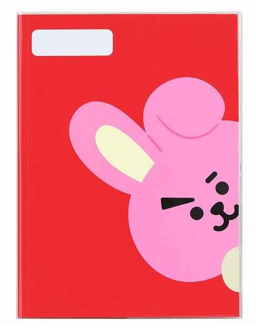 Stationery Sets (Pink Bunny Character) School Supplies Notes Sticky Tabs Ball Point Pen Sticky Note All in One