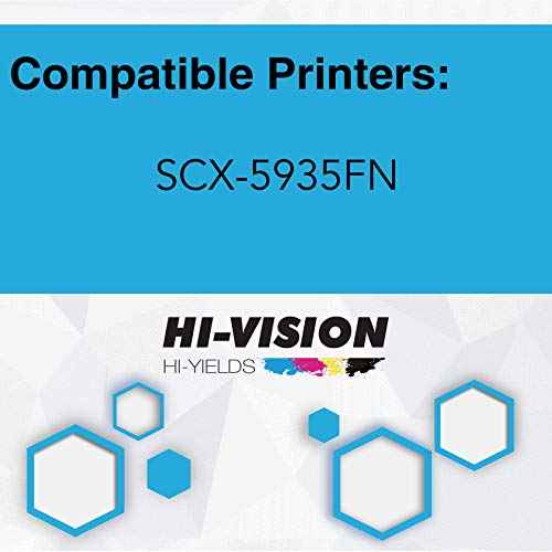 HI-Vision¢ç Replacement for Toner Cartridge MLT-D206L for SCX-5935 Series Laser Printer (206L Black 1 Pack)