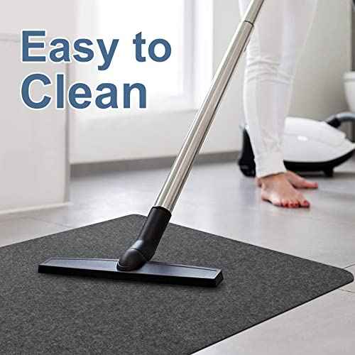 Placoot Office Chair Mat for Hardwood Floor, 55"x35" Computer Chair Rug, Under Desk Mat, Large Anti-Slip Floor Protector for Home Office