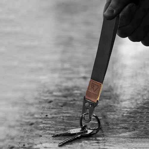 Hand Wrist Lanyard Key Chain Holder, Wristlet Strap for Key for Women & Men, Lanyard for Car Key (2 Piece)¡¦