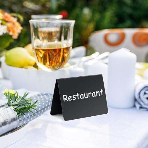 Mini Chalkboard Signs 12 Pack 4x3 Inches Food Labels for Events & Food Display
