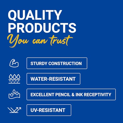Royal Brites Red Poster Board 22x28 in - 40 Sheets, Water & Fade Resistant