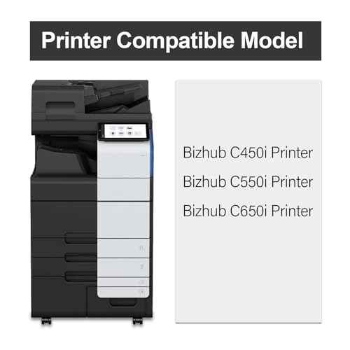 TN-626 TN626 Black Toner Cartridge 1 Pack - TN626K Toner Cartridge (Up to 25,800 Pages) Replacement for Konica Minolta bizhub C450i C550i C650i Printer, ACV1130 Black