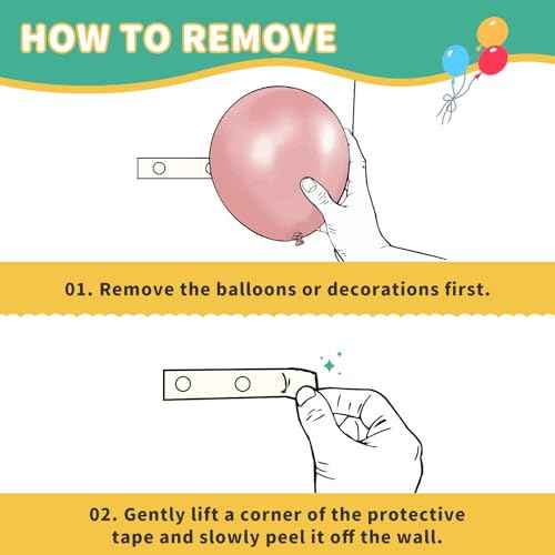 1200 Pieces Adhesive Glue Dots with 131ft Wall Protection Tapes, Protect Your Walls, Removable Double-sided Glue Tapes for Wall Balloon Decoration, Sticky Point Tapes for Crafts, Party, Birthday