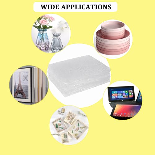 AYAYGD 20Pcs 18x22 Inch Large Clear Bubble Pouches Wrap Bag - Double Walled Protective Shipping Packaging