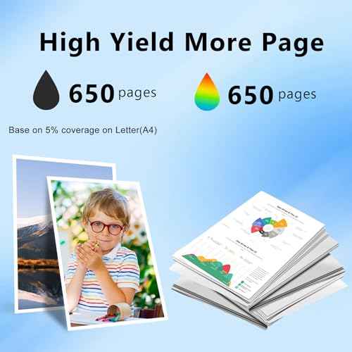LC75 XL Ink Cartridges (Black Cyan Magenta Yellow 4-Pack) High Yield Replacement for Brother LC71 LC79 LC75 XL Ink Cartridges Work for MFC-J6510DW MFC-J6710DW MFC-J6910DW MFC-J280W Printer