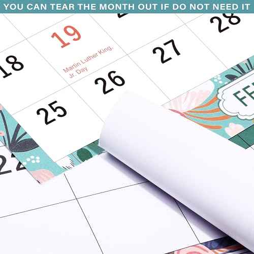 2026 Wall Calendar - Jan. 2026 - Dec. 2026, 3 Month Wall Calendar Display (Folded in one Month), 11.25" x 26", 3 Month Calendar 2026