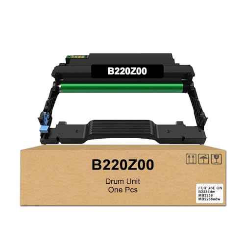 B220Z00 B2236 Imaging Drum Unit Compatible for Lexmark B2236 B220Z00 High Yield Imaging Unit Replacement for Lexmark B2236dw MB2236adwe MB2236adw Printer, 12500 Pages (1-Pack)