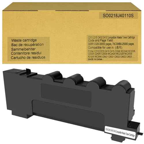 Compatible 008R13325 78C0W00 Waste Toner Cartridge for Xerox C310 C315 C410 C415 Lexmark C2240 XC2240 XC2235 C2325 C2425 C2535 MC2425 MC2325 MC2535 XC4240 MC2640 CX421 Printer Collector