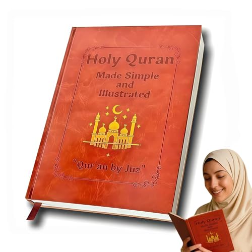 Islamic Study Guide with Illustrated Quran, Surah Summaries & Tafsir