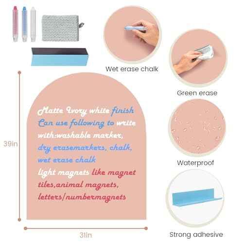 Magnetic Arch Wall Decal for Kids£¨Camel Pink£©